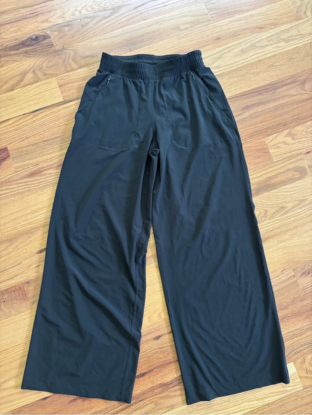 lululemon athletica Black Wide-Leg Pull-On Pants